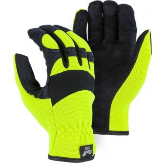 2136HY Majestic® Armor Skin™ Mechanics Glove with High Visibility Knit Back